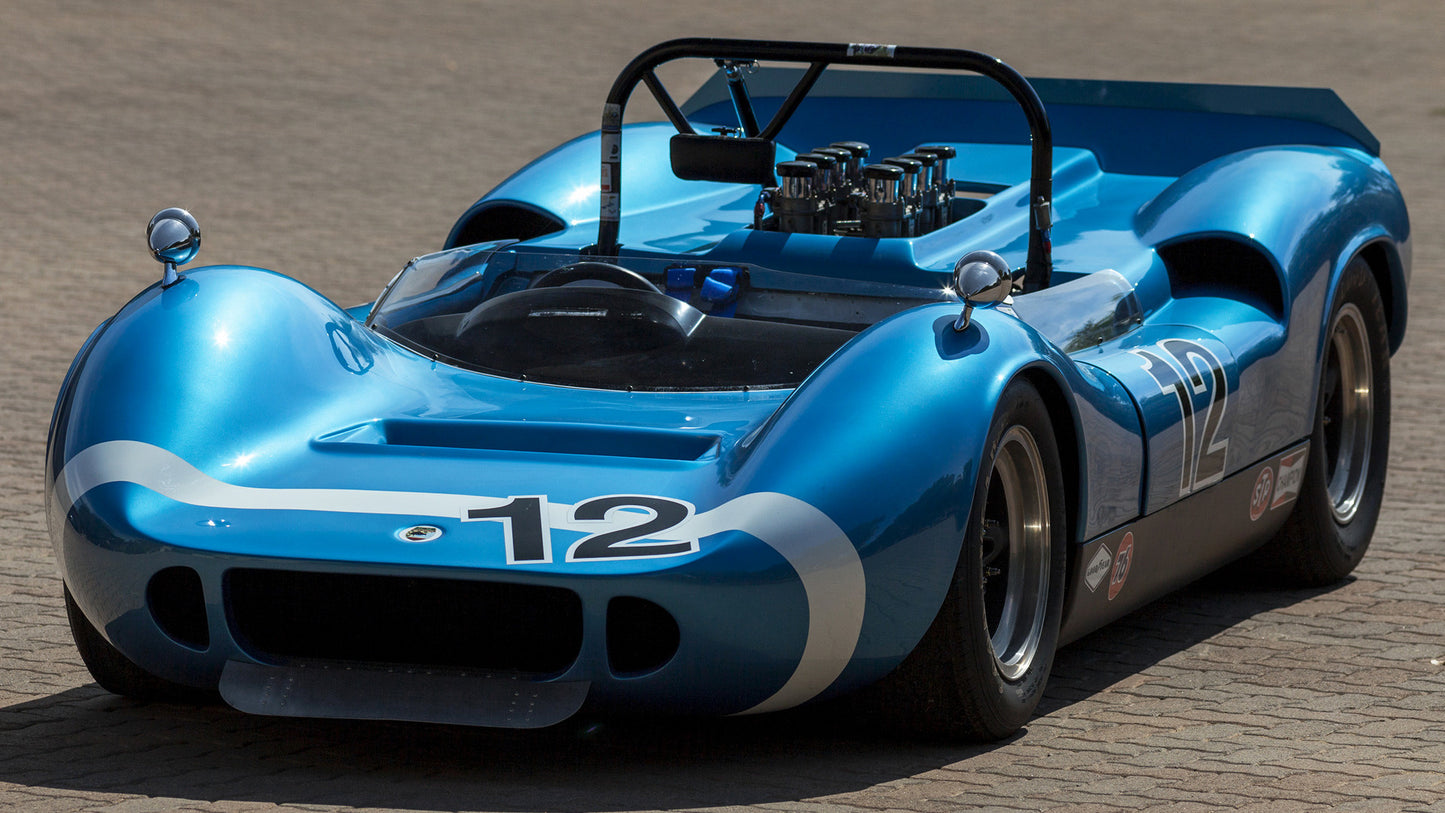 Mclaren M1B Hd Art Print Poster