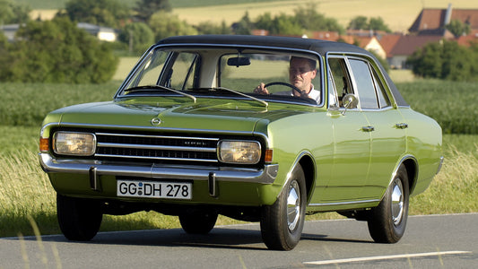 Opel Rekord Hd Art Keychain