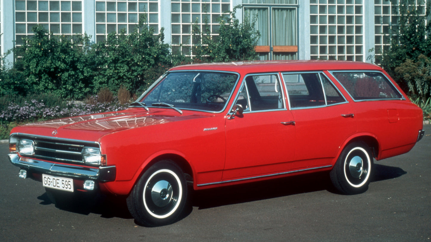 Opel Rekord Caravan Door Hd Art Keychain