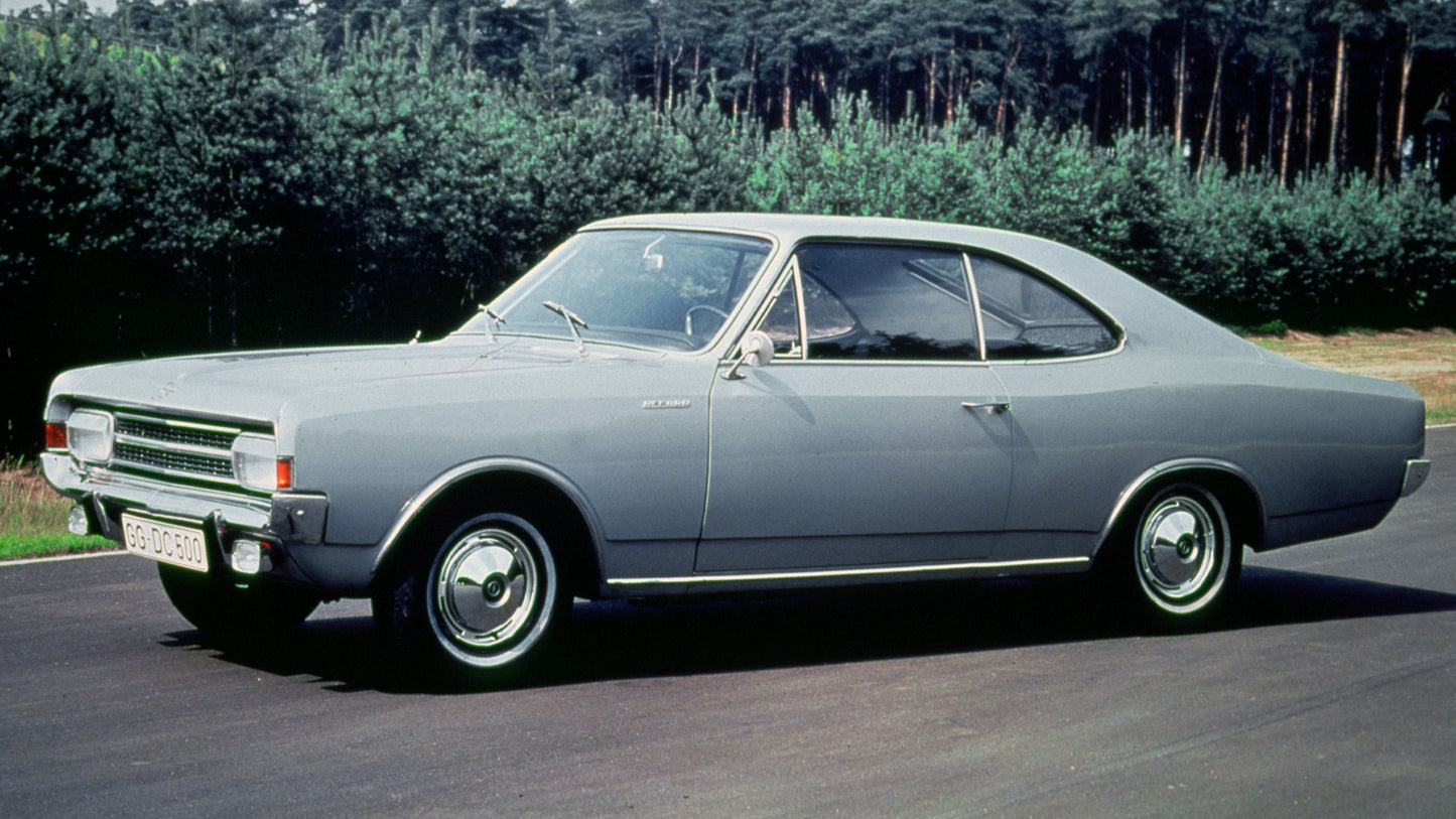 Opel Rekord Coupe Hd Art Keychain