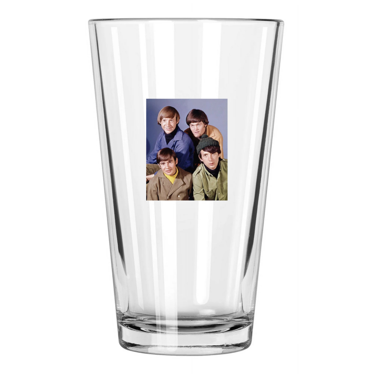 1966 American Tv Show The Monkees Davy Jones Photo Pint Beer Drinking Glass