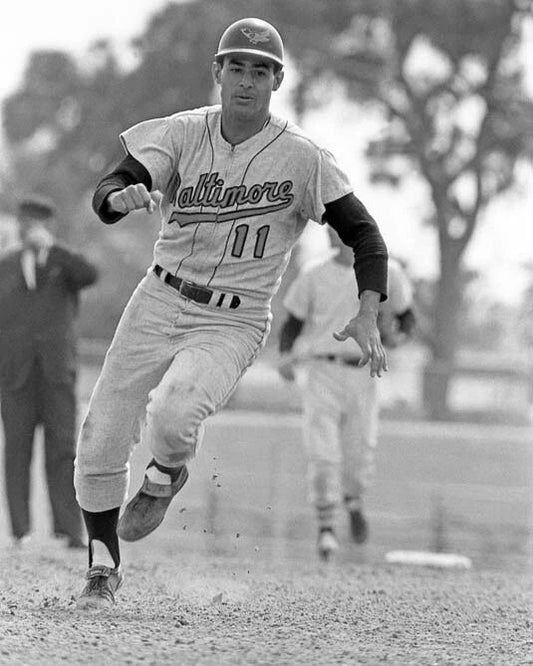 1966 Baltimore Orioles Luis Aparicio Glossy Magnet Magnet Hof 84 1