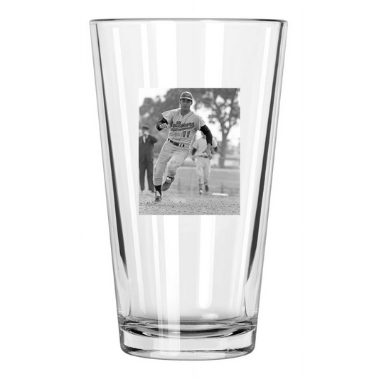 1966 Baltimore Orioles Luis Aparicio Photo Hof 84 1 Pint Beer Drinking Glass