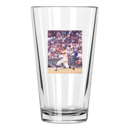 1966 Baltimore Orioles Luis Aparicio Photo Hof 84 Pint Beer Drinking Glass