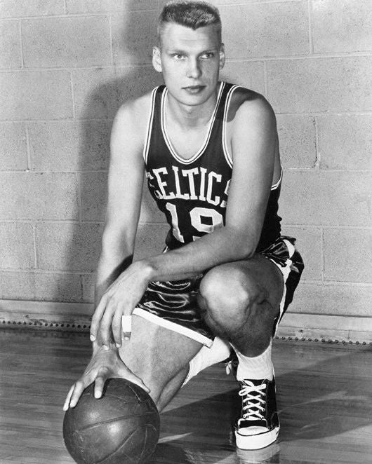 1966 Boston Celtics Don Nelson Glossy Photo Basketball Print Poster