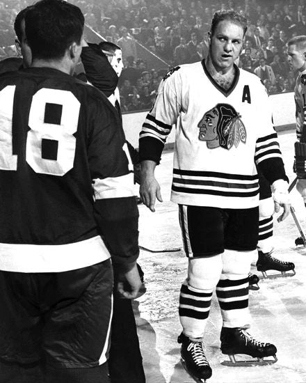 1966 Chicago Blackhawks Bobby Hull Glossy Magnet Hockey Magnet Hof 83