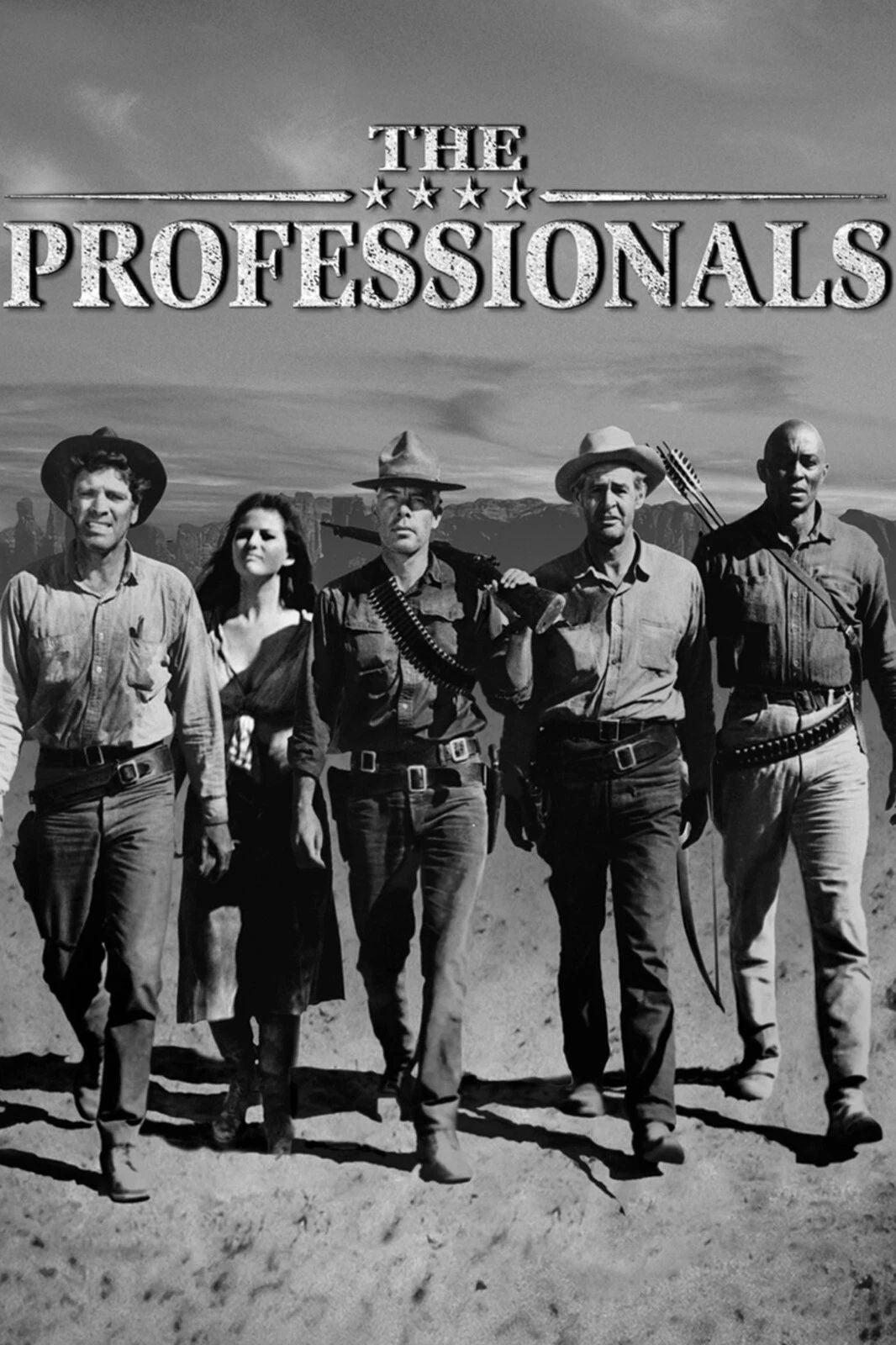 1966 Classic Western Movie Film The Professionals Picture Photo Print 1