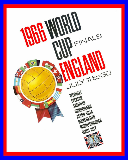 1966 England Magnet Soccer Picture World Cup