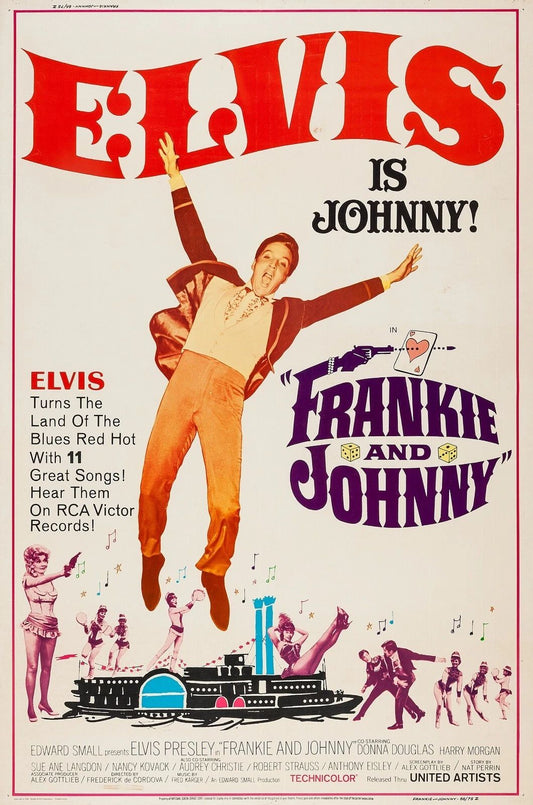1966 Frankie And Johnny Movie Magnet Elvis Presley Donna Douglas