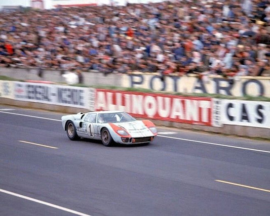 1966 Ken Miles #1 Gt Ford Mk Ii Glossy Photo 24 Hours Of Le Mans Print 3