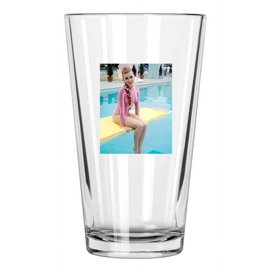 1966 Model Actress Ann Margret Photo 'Murderers Row' Pint Beer Drinking Glass
