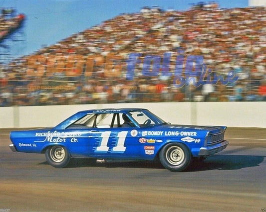 1966 Nascar Driver Ned Jarrett Glossy Magnet Stock Car Magnet 1