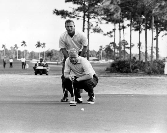 1966 National Team Championship Jack Nicklaus & Arnold Palmer PGA Magnet
