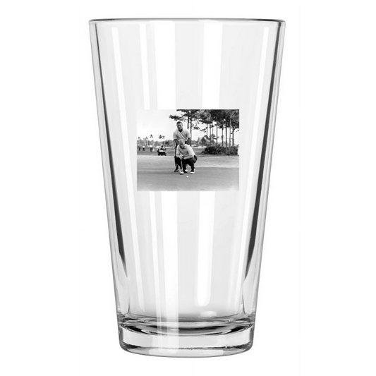 1966 National Team Championship Jack Nicklaus & Arnold Palmer Golf Pint Glass