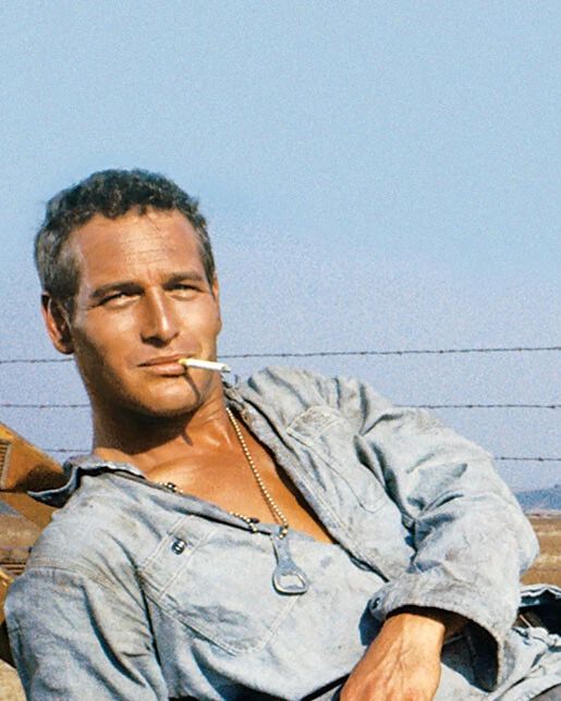 1967 Actor Paul Newman Glossy Photo Film 'Cool Hand Luke' Print Poster