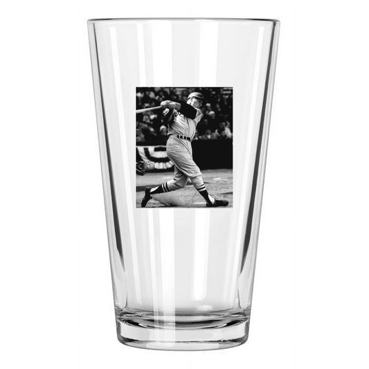 1967 Boston Red Sox Carl Yastrzemski Photo Baseball 1 Pint Beer Drinking Glass