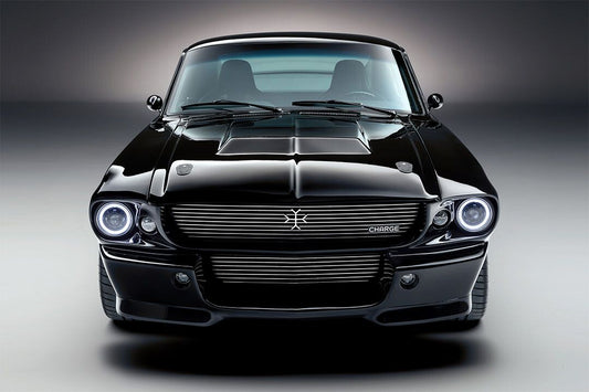 1967 Charge Cars Ford Mustang Luxury Car Wall Art Home Decor Poster