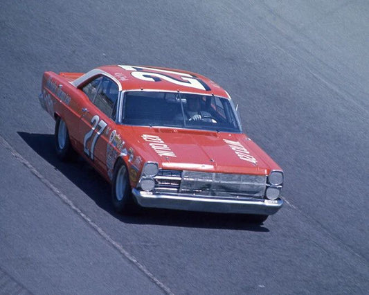 1967 Daytona 500 Aj Foyt Glossy Photo Nascar Poster Winston Cup Print