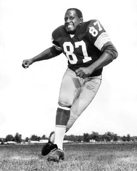 1967 Green Bay Packers Willie Davis Glossy Photo Nfl Football Print