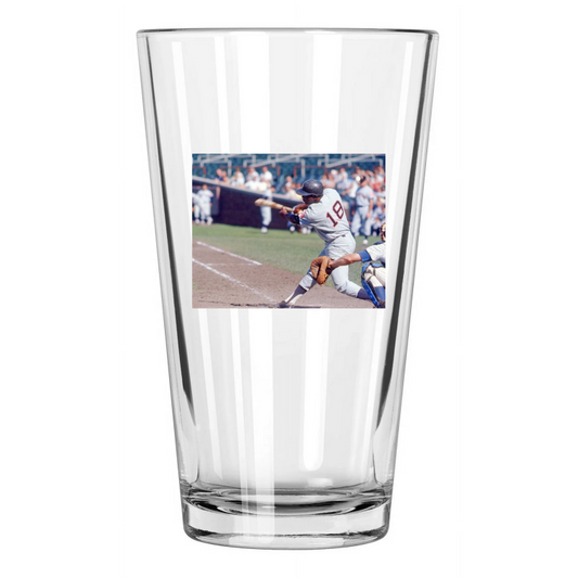 1967 Houston Astros Joe Morgan Photo Baseball Hof 90 2 Pint Beer Drinking Glass