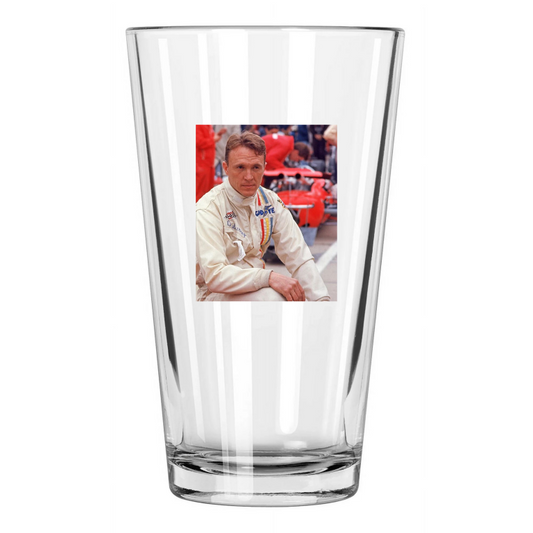 1967 Indy 500 Driver Dan Gurney Photo Formula 1 Stp Pint Beer Drinking Glass