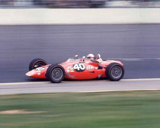 1967 Indy 500 Driver Parnelli Jones Glossy Magnet Formula 1 Magnet Stp