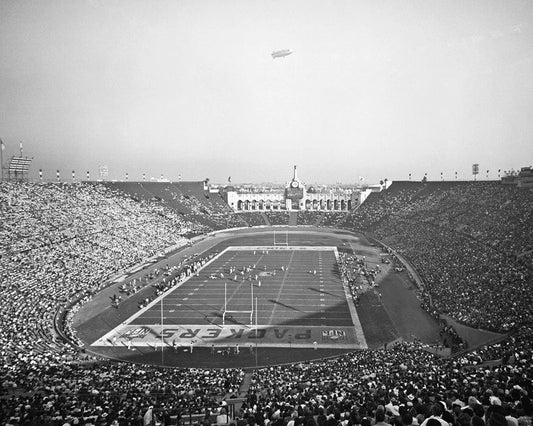 1967 Los Angeles Coliseumglossy Keychain Super Bowl I Keychain