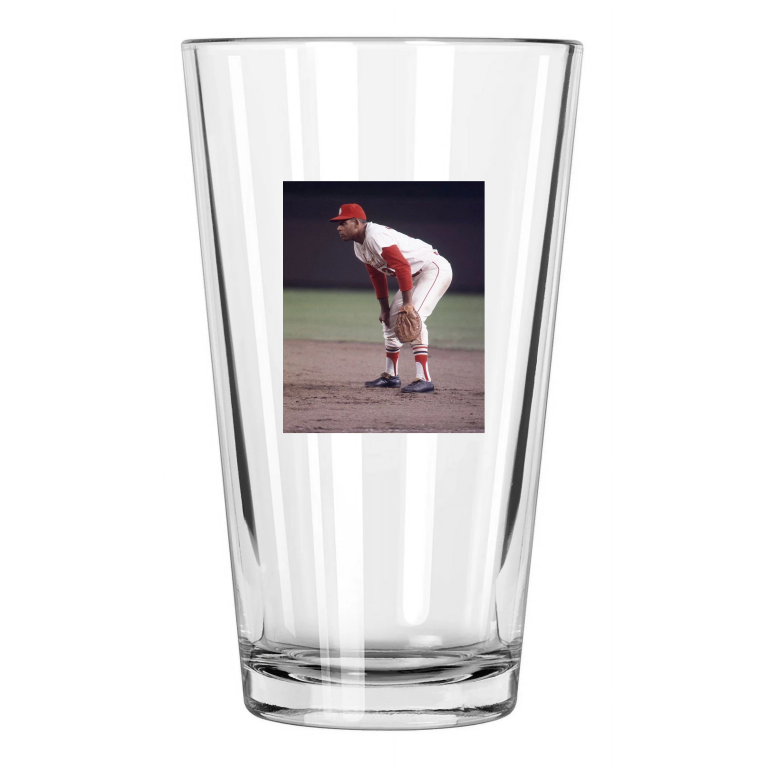 1967 St Louis Cardinals Orlando Cepeda Photo Pint Beer Drinking Glass