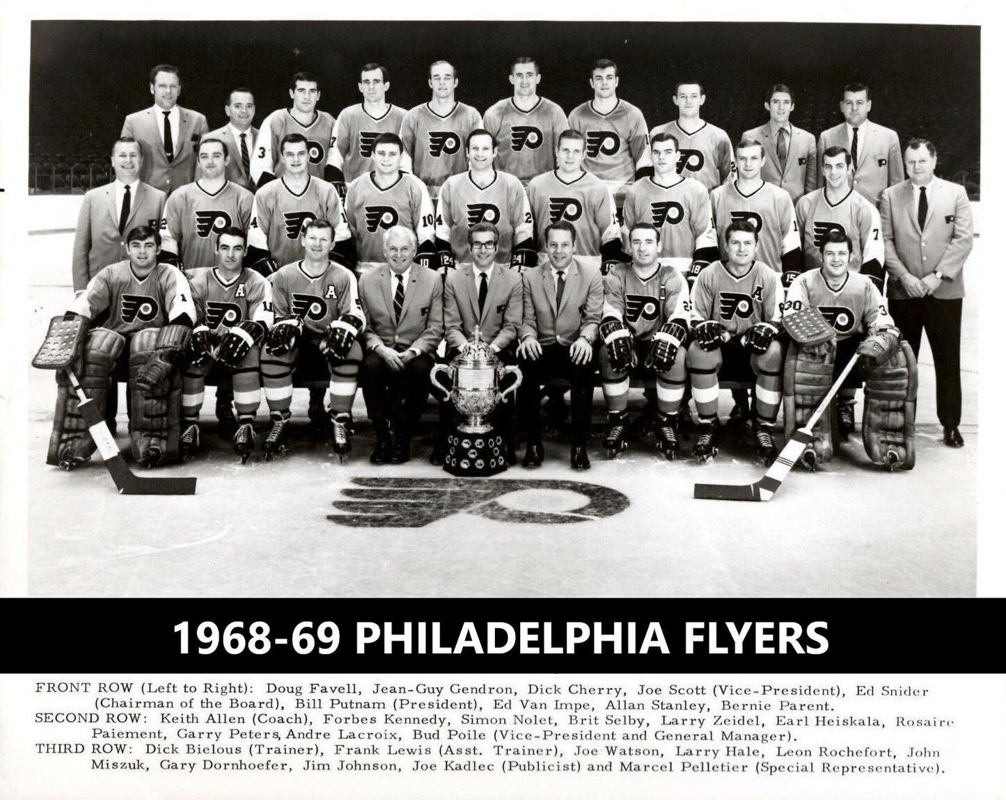 69 Philadelphia Flyers Photo Hockey Nhl Picture Champs