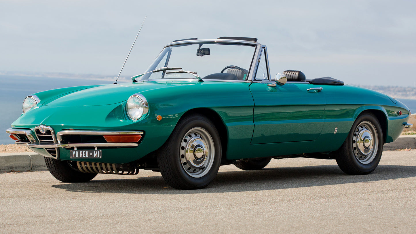 Alfa Romeo Spider Veloce Us Hd Art Keychain