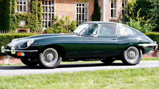 Jaguar E Type Fixed Head Coupe Uk Hd Art Print Poster