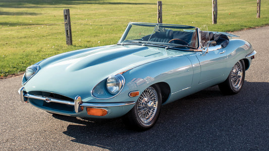 Jaguar E Type Roadster Us Hd Art Print Poster