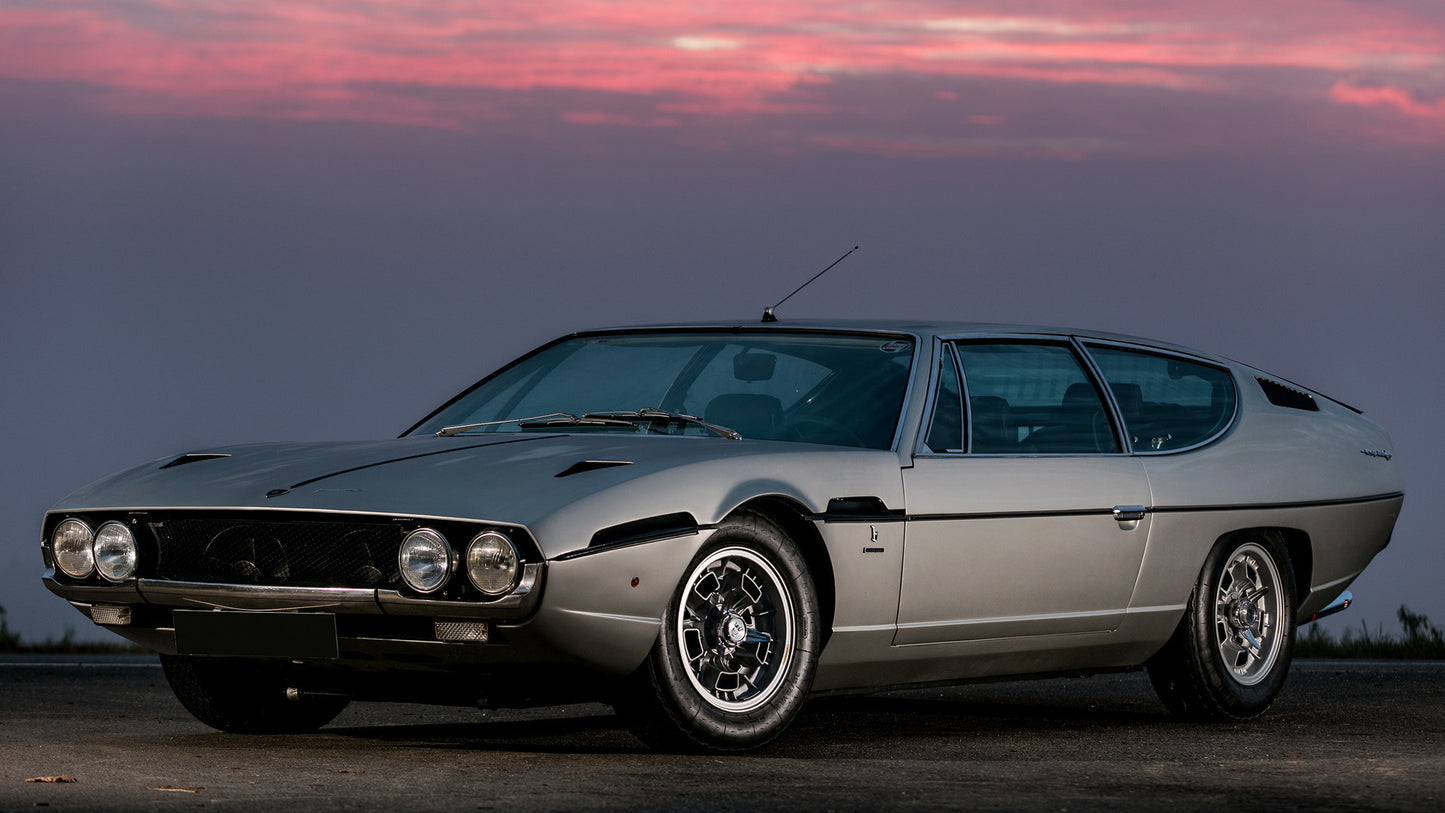 Lamborghini Espada Hd Art Print Poster
