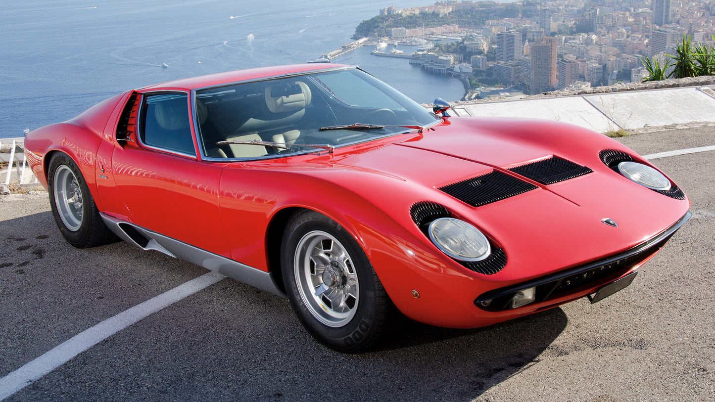 Lamborghini Miura S Hd Art Jigsaw Puzzle