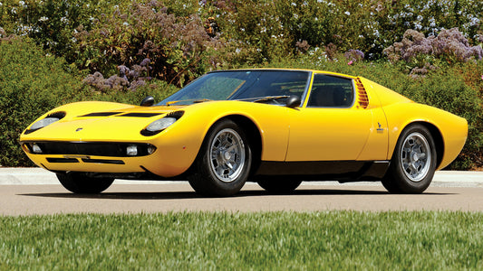 Lamborghini Miura S Hd Art Jigsaw Puzzle