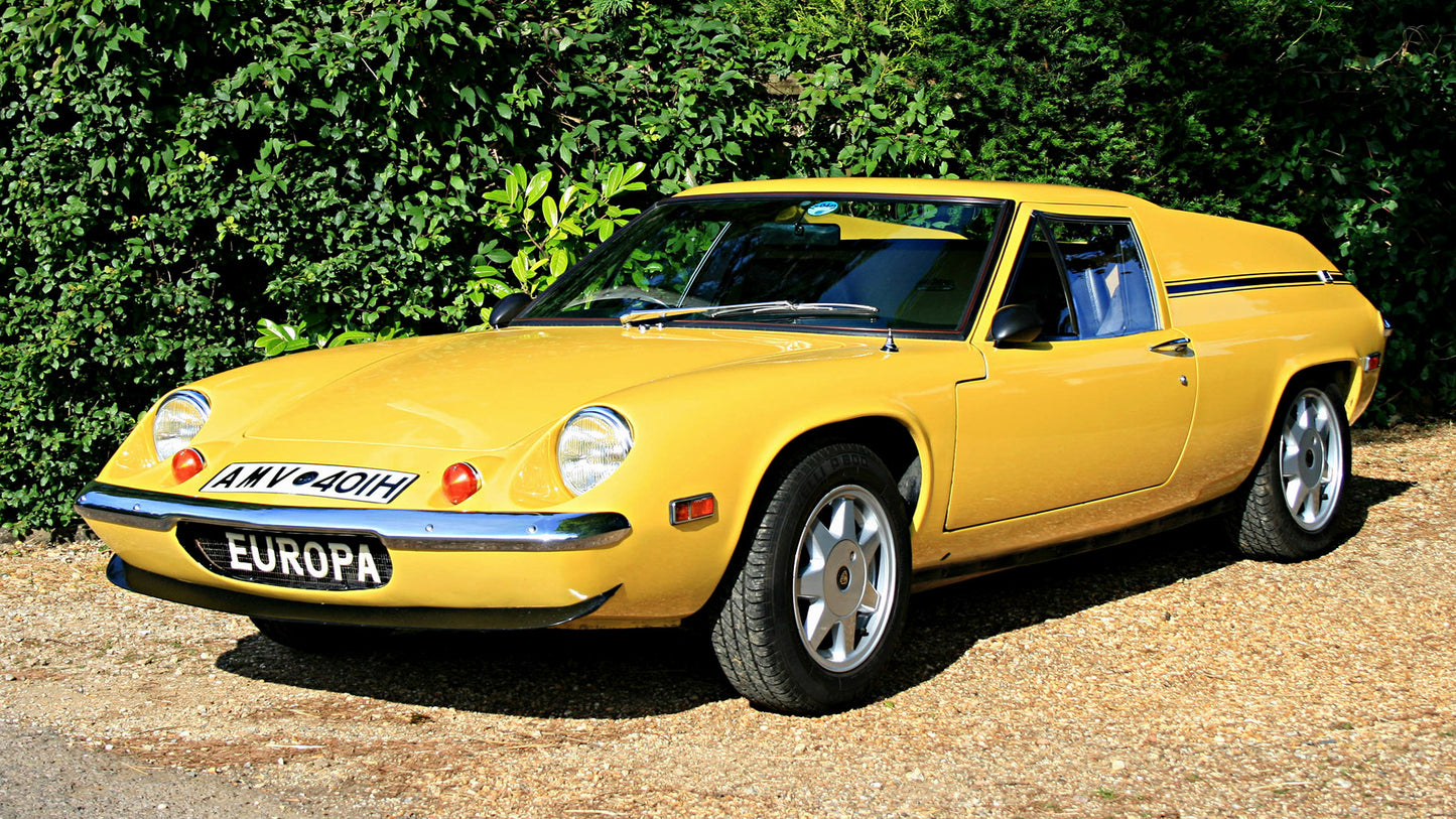 Lotus Europa S2 Uk Hd Art Jigsaw Puzzle