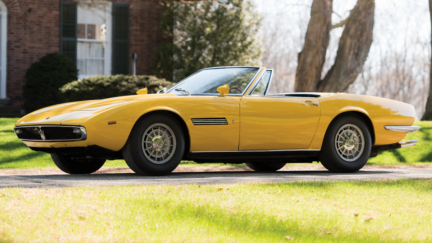 Maserati Ghibli Spyder Prototype Hd Art Print Poster