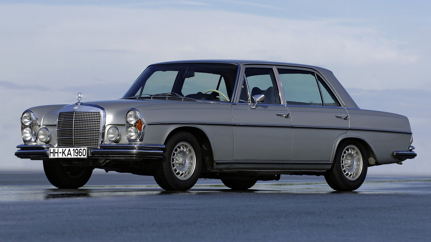 Mercedes Benz Sel Hd Art Print Poster
