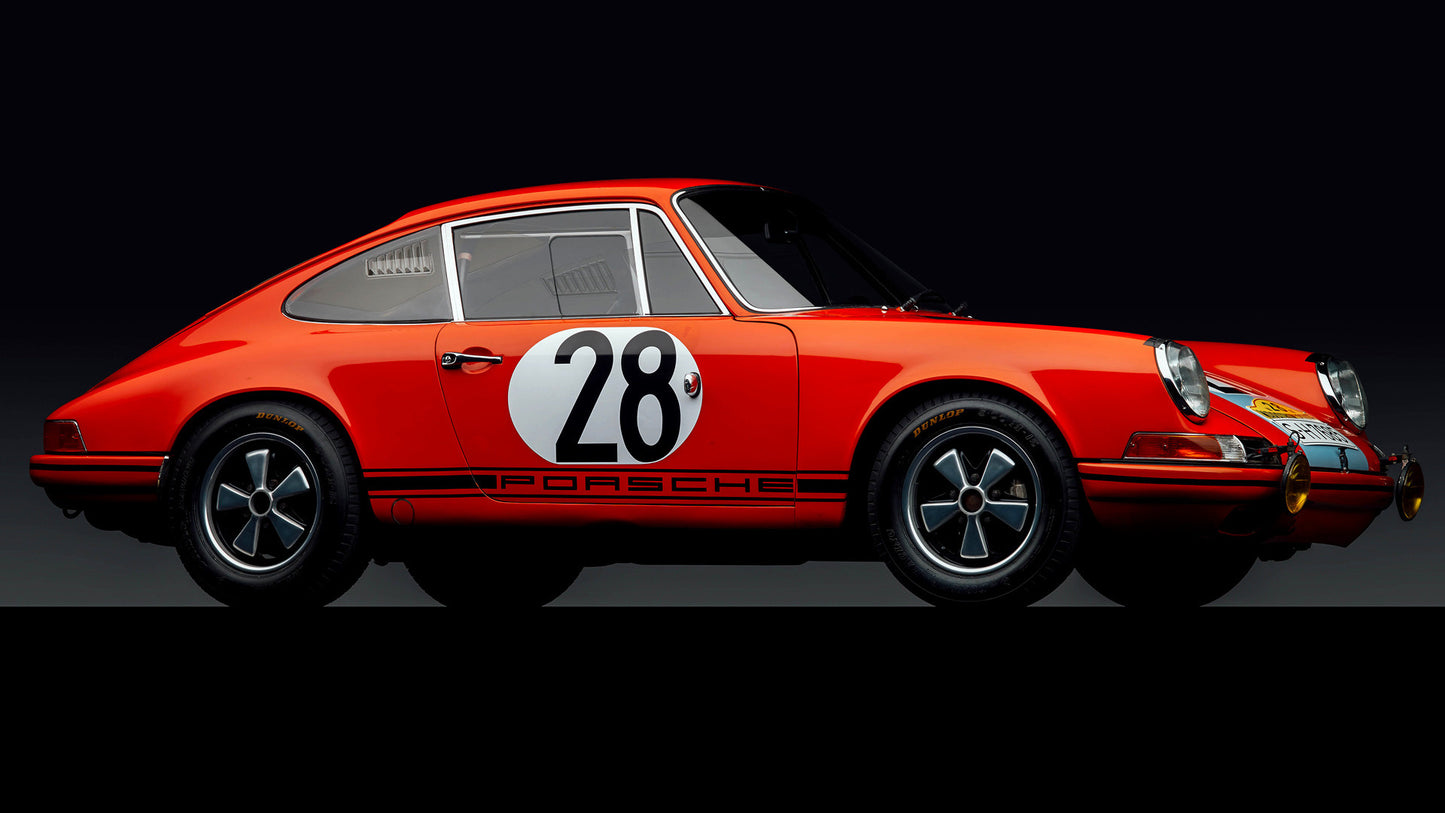 Porsche Gt S Hd Art Keychain