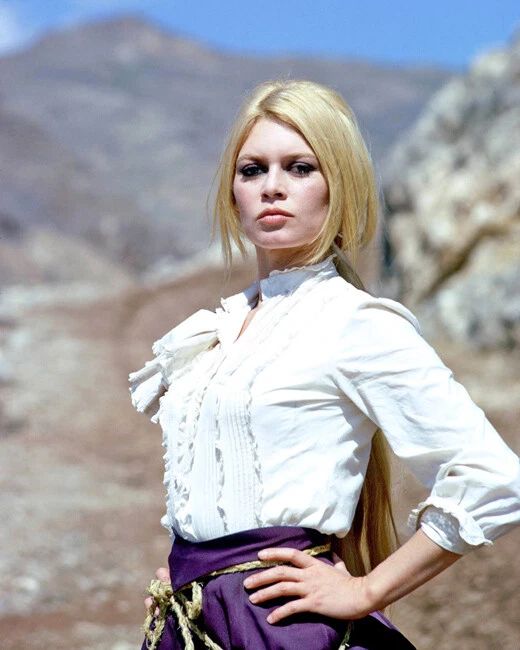 1968 Brigitte Bardot Magnet Western Film 'Shalako' Print Glossy Magnet