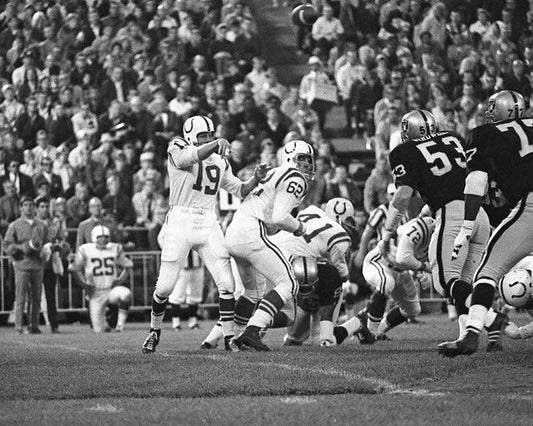 1968 Baltimore Colts Johnny Unitas Glossy Magnet Magnet Hof 79