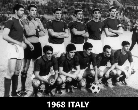 1968 Italy Team Photo Soccer Picture