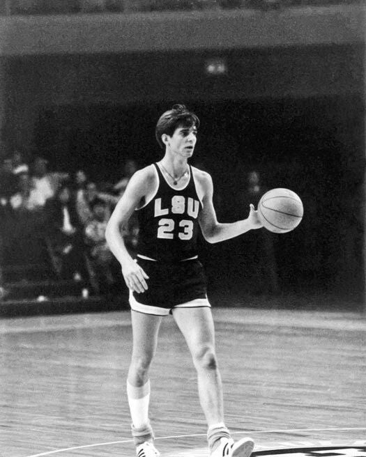 1968 Lsu Tigers Pete Maravich 'Pistol Pete' Glossy Basketball Photo Poster