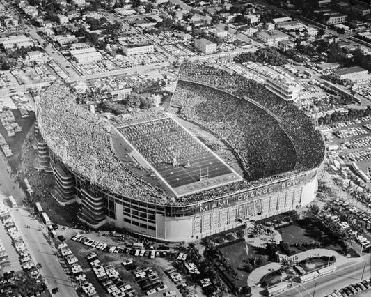 1968 Orange Bowl Glossy Magnet Packers Vs Raiders Nfl Super Bowl Ii Print 2