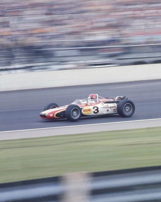 1968 Offenhauser Car Bobby Unser Glossy Photo Indianapolis 500 Indy Print