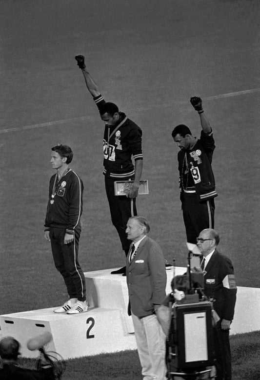 1968 Olympics Black Power Salute Poster Picture Photo Smith Carlos Fist
