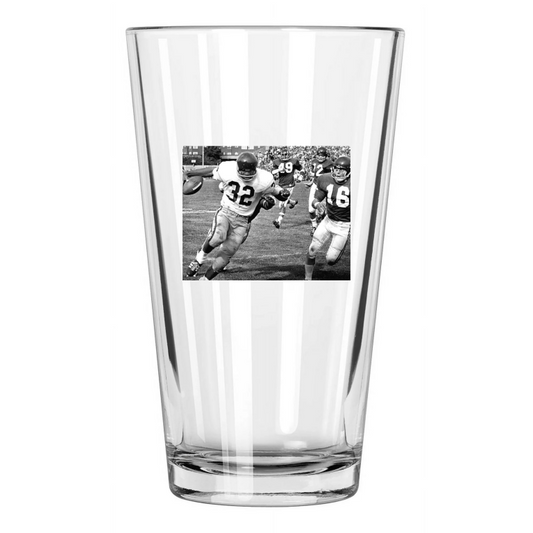 1968 Usc Trojans Oj Simpson Photo Ncaa College Football Pint Beer Drinking Glass
