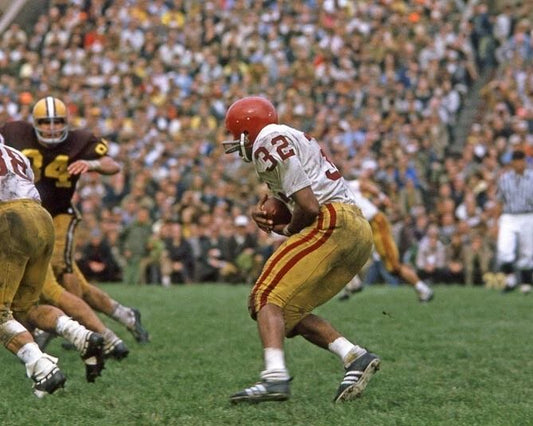 1968 Usc Trojans Oj Simpson Vs Minnesota Gophers Glossy Photo Print Poster