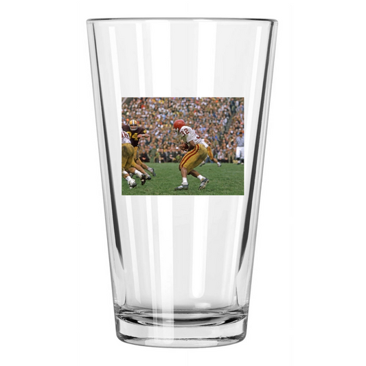 1968 Usc Trojans Oj Simpson Vs Minnesota Gophers Photo Pint Beer Drinking Glass