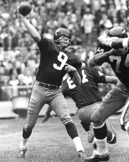 1968 Washington Redskins Sonny Jurgensen Glossy Photo Football Print Hof 83